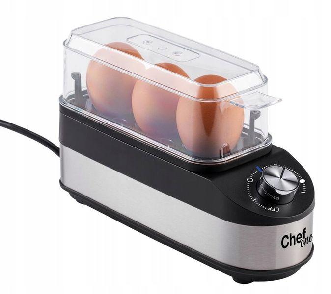 ChefOne SE-D031 jajowar do gotowania jajek automat do jaj na 3 sztuki zdjęcie 1