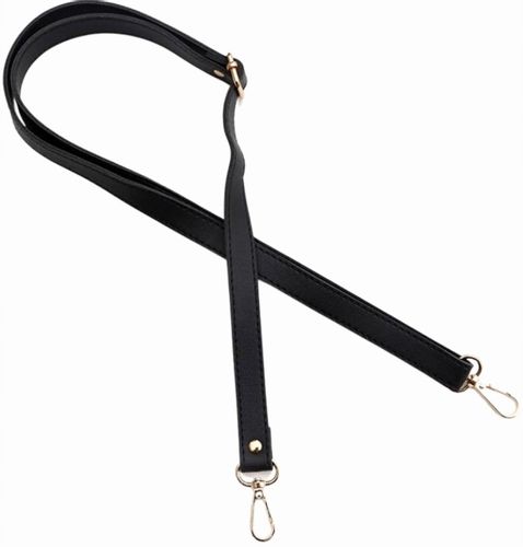 Regulowany Pasek Do Torby Torebki Skórzany Czarny na Arena.pl