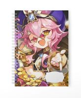 Zeszyt A5 100 stron w kratkę Genshin Impact - Dori