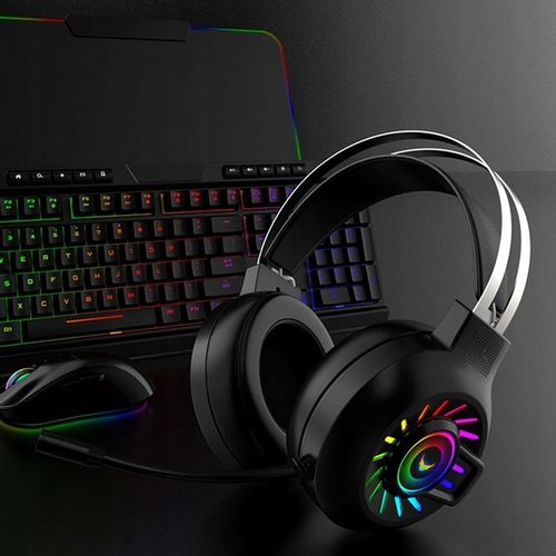 SŁUCHAWKI Z MIKROFONEM DO KONSOLI LAPTOPA XBOX PS4 na Arena.pl