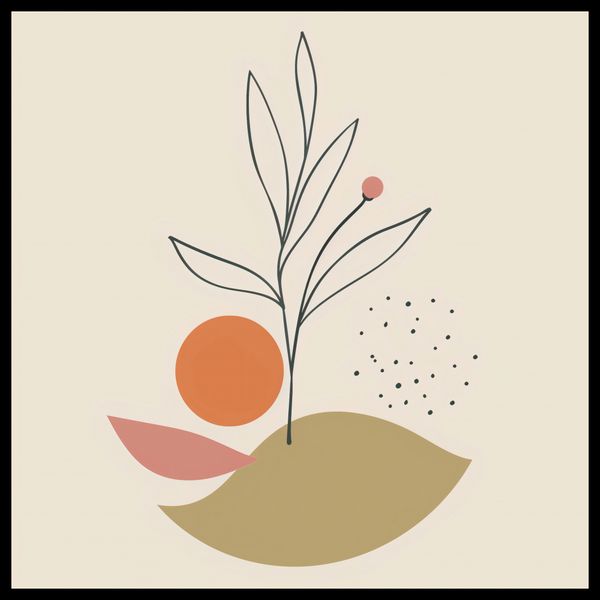 Plakat 50x50cm Subtelna Naturaleza zdjęcie 2