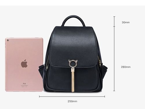 Czarny stylowy plecak na Arena.pl