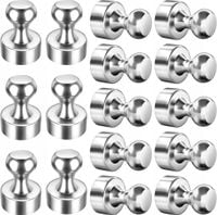 16X MAGNESY NA LODÓWKĘ DO TABLICY MAGNES PINEZKA MAGNESY NEODYMOWE MOCNE