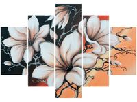 OBRAZ MAGNOLIA SUNSET KWIATY ZACHÓD SŁOŃCA