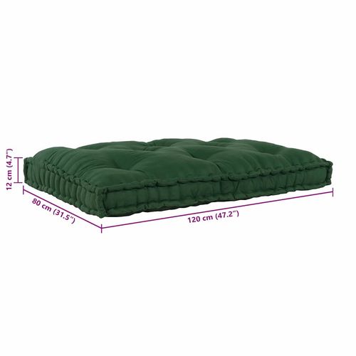 Poduszka do sofy paletowej Zielony tkanina na Arena.pl