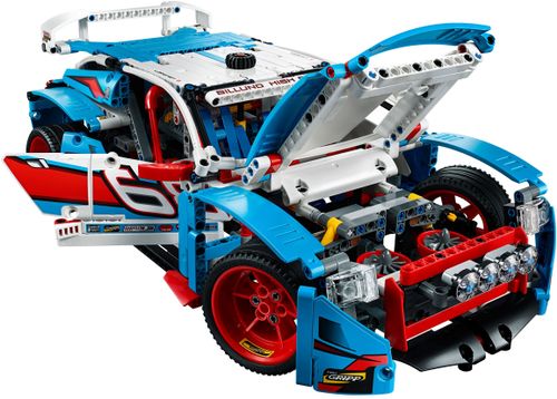 LEGO TECHNIC 42077 Niebieska Wyścigówka na Arena.pl