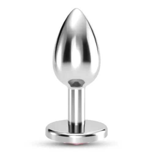 crushious bijou metalowy plug ozdobny medium czerwony 7cm na Arena.pl