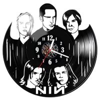 Zegar ścienny z płyty winylowej Nine Inch Nails 676.14