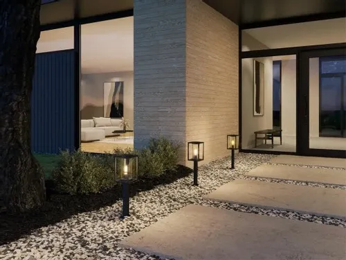 Lampa ogrodowa stojąca Słupek E27 35 cm PREMIUM na Arena.pl