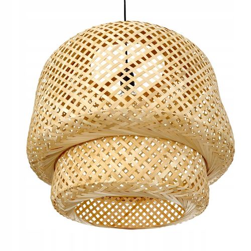 Lampa bambusowa BONN boho wisząca na Arena.pl