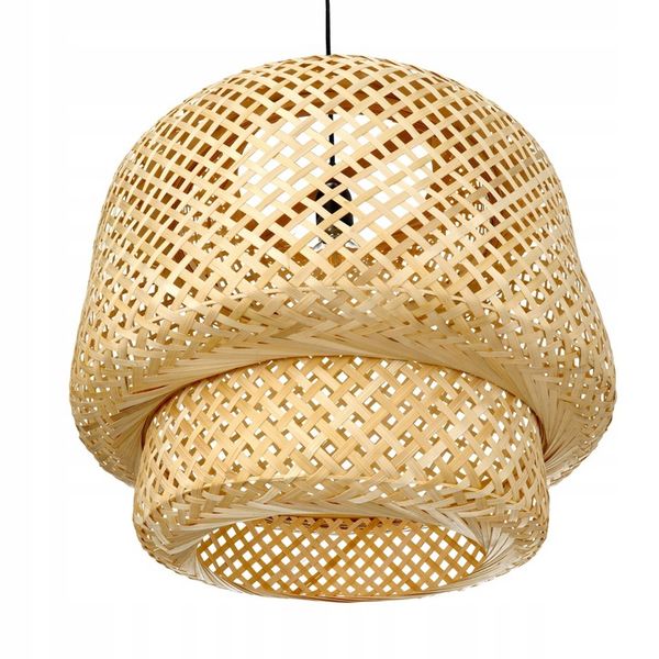 Lampa bambusowa BONN boho wisząca zdjęcie 2