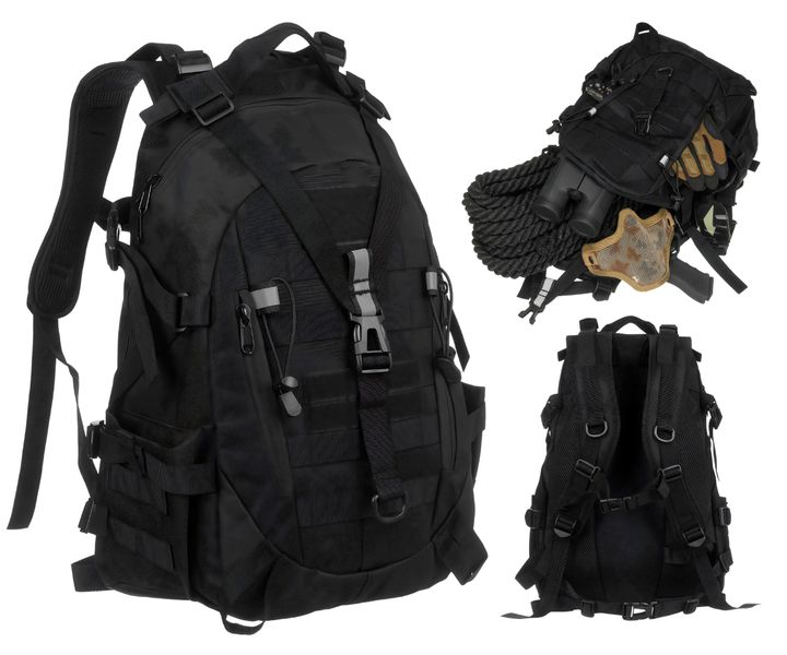 plecak ptn bl075-8076 black zdjęcie 1