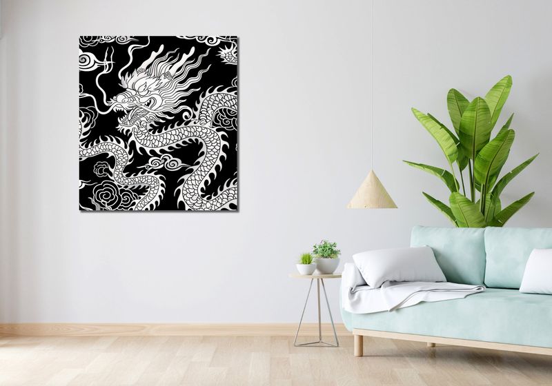 Obraz 90x100cm Orient zdjęcie 2