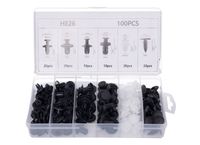 Spinki i klipsy mocujące do tapicerki 100szt. KD10498