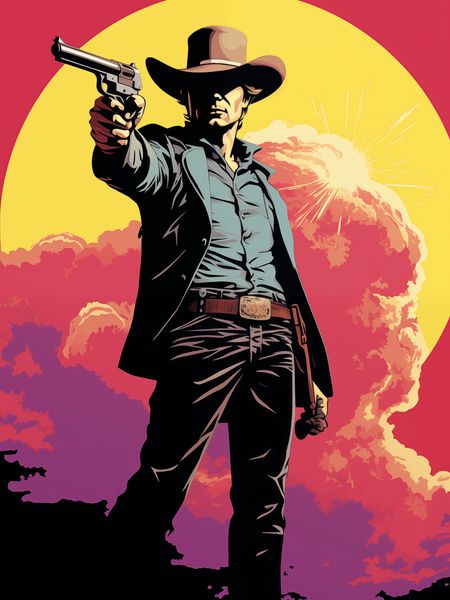 Plakat 30x40cm Strzelec z Epoki zdjęcie 1