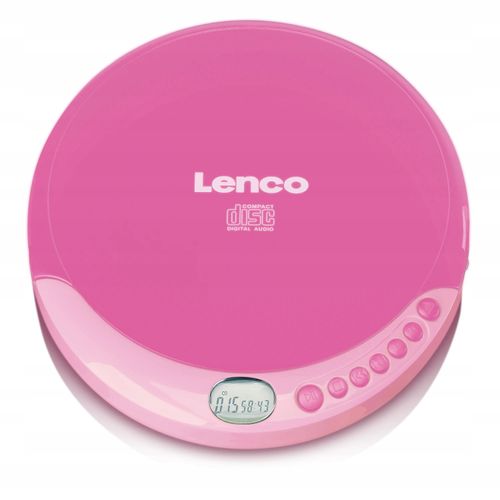 LENCO CD-011PK Przenośny odtwarzacz CD Discman dla Dziewczynki kolor Różowy na Arena.pl