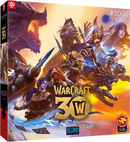 GOOD LOOT GAMING PUZZLE WARCRAFT 30TH ANNIVERSARY 1000 ELEMENTÓW na Arena.pl
