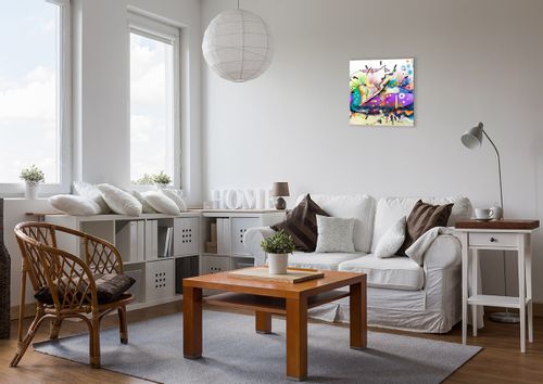 Zegar Ścienny - Ryby Pastele  - 40X40 Cm - C3Ac40X40-4096 na Arena.pl