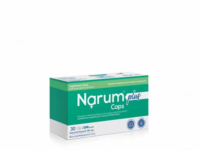 Probiotyk Narum Plus 30 Kaps. zdjęcie 1