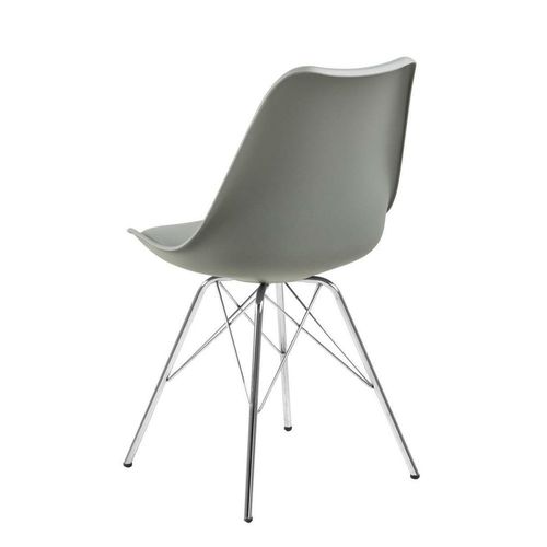 Krzesło Eris PP szare z tworzywa na Arena.pl