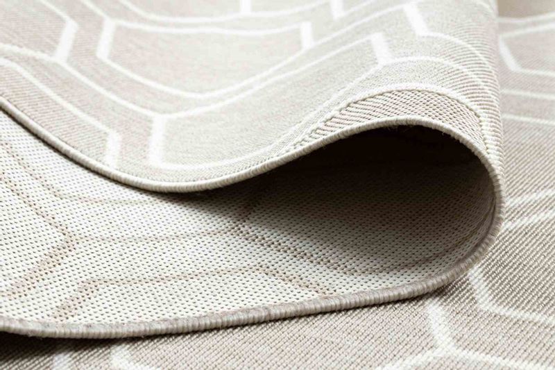 RUG/LU/WINK/HEXAGON/BEIGE/120x170 zdjęcie 8