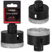 Wiertło PRO, otwornica diamentowa 65mm do płytek/gresu na sucho M14 WA307
