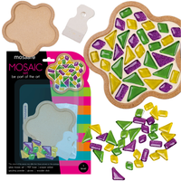 Zestaw Kreatywny Mozaika Szklana Kwiatek Kolorowa Ozdoba Roter Kafer Ma1010