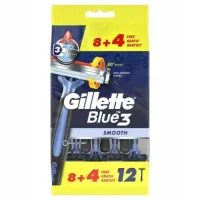 Gillette Blue 3 Smooth maszynki do golenia 12 szt