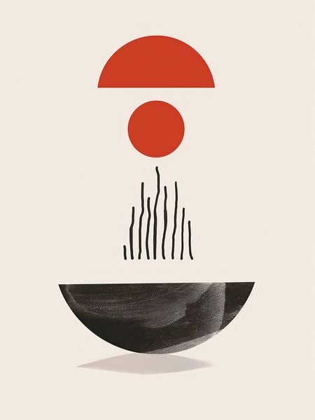 Plakat 30x40cm Półokrągła Forma zdjęcie 1