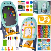 Tablica Magnetyczna Suchościeralna Kredowa Dwustronna na Magnesy