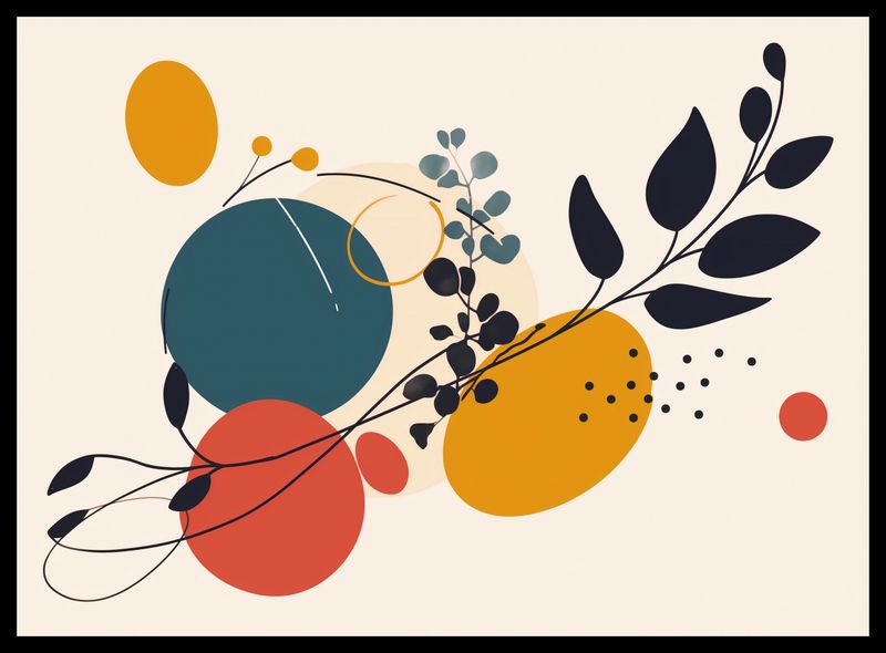 Plakat 55x40cm Kolaż Przyrody zdjęcie 2
