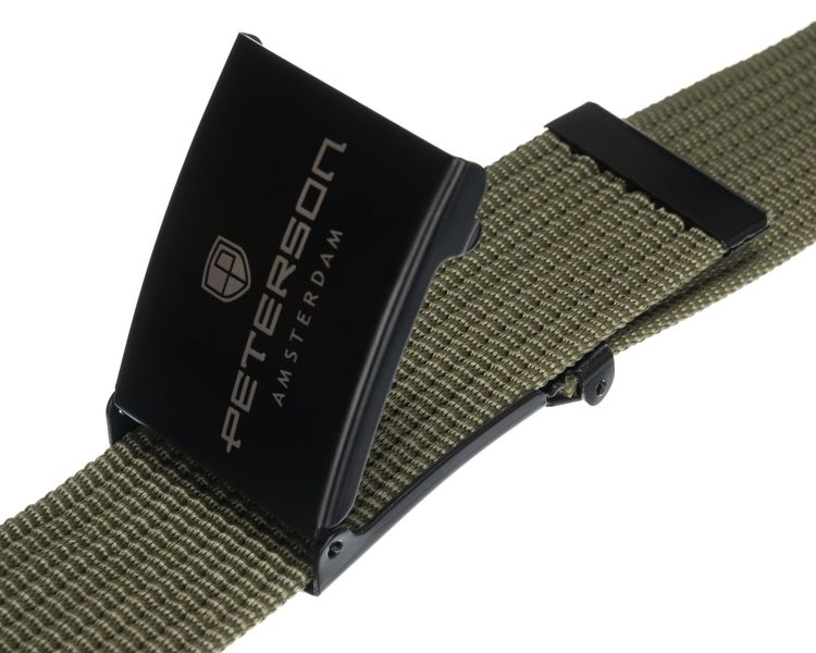 pasek parciany ptn black-green 135 zdjęcie 4
