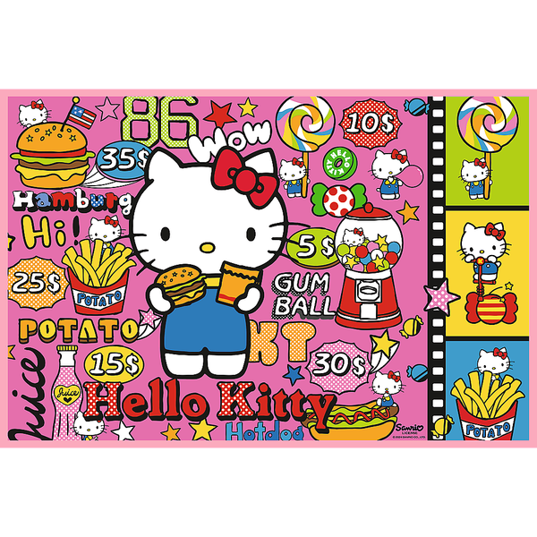 Puzzle - 2x200 - Hello Kitty i przyjaciele - Hello Kitty 13336 zdjęcie 3