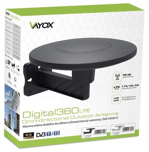 Antena dookólna DVBT2 LTE MUX8 Digital360 VA0039 na Arena.pl