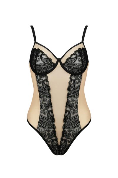 Bielizna-Daisy Body Beige S/M zdjęcie 3