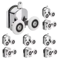 Rolki do kabiny prysznicowej komplet kółka 8 rolek