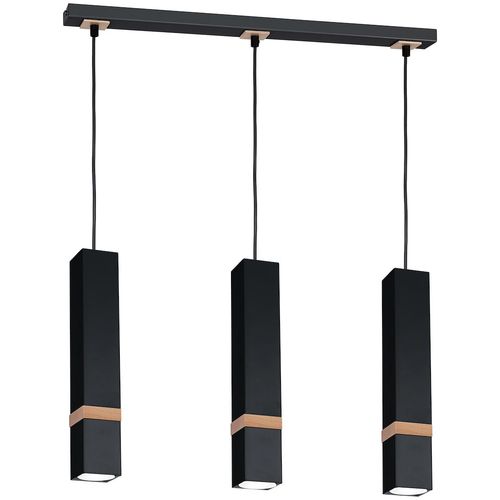 Lampa wisząca VIDAR BLACK 3xGU10 na Arena.pl