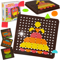 Układanka Kreatywna Logiczna Puzzle Mozaika Geometryczne Kształty