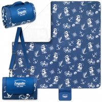 Koc piknikowy z izolacją 200x200 cm duży plażowy mata wodoodporny ZAGATTO