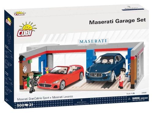 KLOCKI COBI GARAŻ MASERATI SAMOCHÓD AUTO na Arena.pl