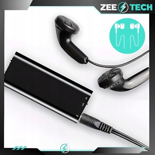 MINI PODSŁUCH SZPIEGOWSKI PLUSKWA MAŁY DYKTAFON 16 GB DETEKCJA GŁOS 2 na Arena.pl