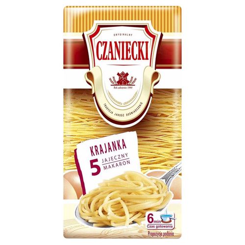Czaniecki Makaron 5 jajeczny krajanka 250 g na Arena.pl