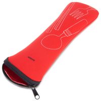 Pokrowiec na Sztućce Etui Organizer Turystyczny Podróżny do Sztućców