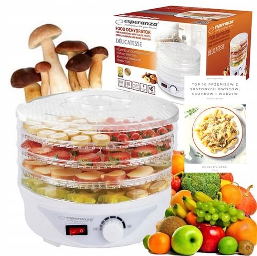 Suszarka do grzybów i owoców warzyw duża ESPERANZA na Arena.pl