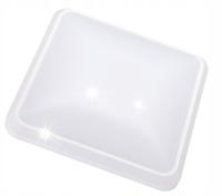 PLAFON KWADRAT 25x25CM Z CZUJNIKIEM STAND-BY LUMAX SPHERE 12W 900lm 4000K