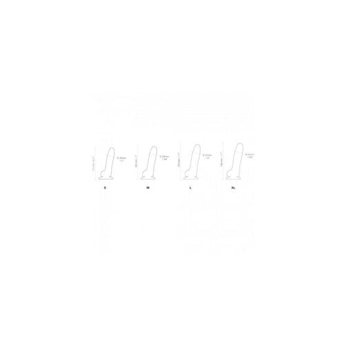 Dildo Strap-on-me Realistic Czarny L na Arena.pl