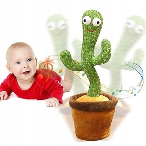 ŚPIEWAJĄCY TAŃCZĄCY KAKTUS WESOŁY POWTARZA ZABAWKI na Arena.pl