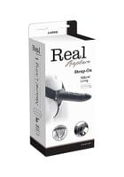 proteza penisa real rapture 20.5 cm czarny wodoodporna