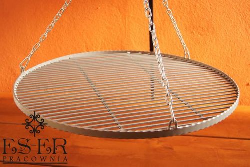 Ruszt do grilla wiszącego - stalowy - okrągły - 70 cm ES-ER na Arena.pl