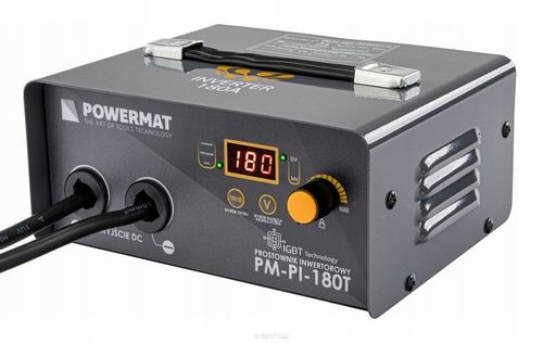 PROSTOWNIK AKUMULATOROWY INWERTOROWY Z ROZRUCHEM 180A 12/24V ŁADOWARKA 30A na Arena.pl